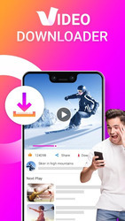 Video Downloader - All Video Download Fast & Free Скриншот 1