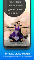 Lyrical Photo Video Maker with Music Скриншот 1