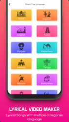 Lyrical Photo Video Maker with Music Скриншот 7