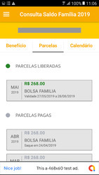 Consulta Saldo Família 2019 Скриншот 4