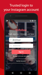 Unfollow for Instagram - Non followers & Fans Скриншот 1
