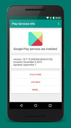 Play Services Info (Update) Скриншот 1