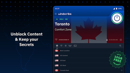 Windscribe VPN Screenshot 6