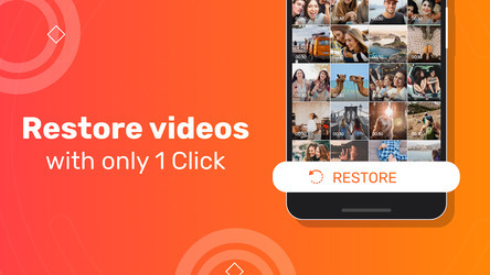 Recover deleted video: Backup - recover video Скриншот 3