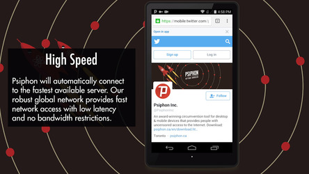 Psiphon Скриншот 4