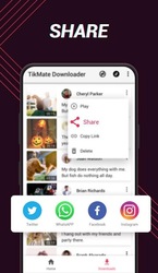 Загрузчик видео для TikTok - TikMate Скриншот 5