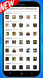 Perang Sticker FB Lucu For WAStickerApps Скриншот 2