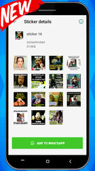 Perang Sticker FB Lucu For WAStickerApps Скриншот 4