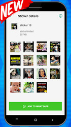 Perang Sticker FB Lucu For WAStickerApps Скриншот 5