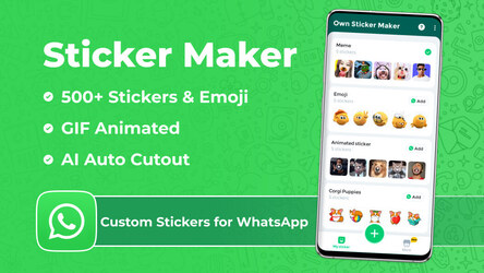 Cтикеры для Bатсап-WAsticker Скриншот 1