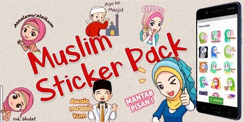 Islamic Moslem Stickers for WA Sticker Apps 2019 Screenshot 1