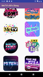 MeTV's '80s Slang for Gboard Screenshot 4