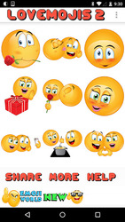 Lovemojis 2 by Emoji World ™ Screenshot 4
