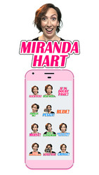 Miranda Hart Stickers Скриншот 1