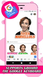 Miranda Hart Stickers Скриншот 3