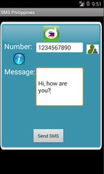 Free SMS Philippines Screenshot 1