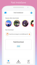 Fast SaverPro Instagram photo and video downloader Screenshot 2