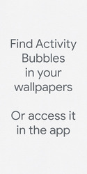 Activity Bubbles - A Digital Wellbeing Experiment Screenshot 1