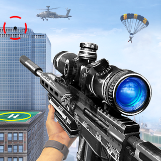 Sniper Shooting Gun Games 3D Icon
