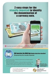 MANI – Mobile Aided Note Identifier Screenshot 1