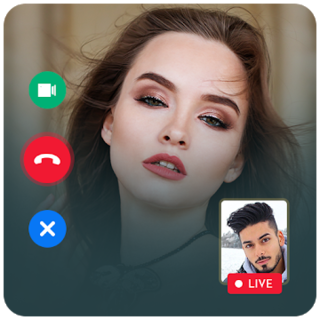 Live Video Call - Girls Random Video Chat Icon