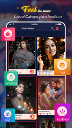 Sound Wave Video Maker :Lyrical Video Скриншот 1