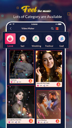 Sound Wave Video Maker :Lyrical Video Скриншот 2