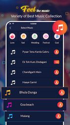 Sound Wave Video Maker :Lyrical Video Скриншот 4