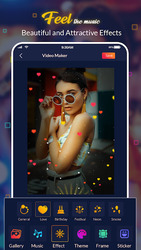 Sound Wave Video Maker :Lyrical Video Скриншот 5