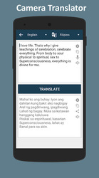 Camera Translator Free Скриншот 5