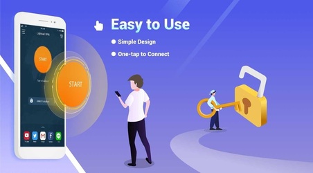 Free VPN Lightsail | Ultra Fast & Better VPN Proxy Screenshot 2