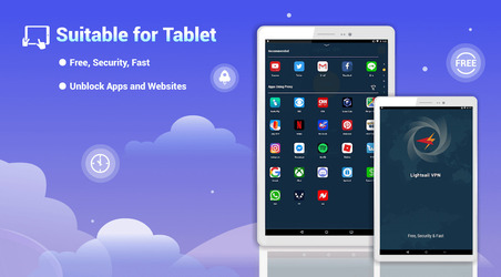 Free VPN Lightsail | Ultra Fast & Better VPN Proxy Screenshot 8