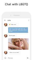 жарко ? Лесби чат и свидания Скриншот 3