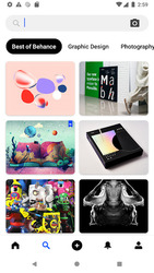 Behance – творческие портфолио Скриншот 2