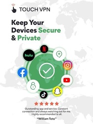 TouchVPN - VPN Proxy & Privacy Скриншот 6