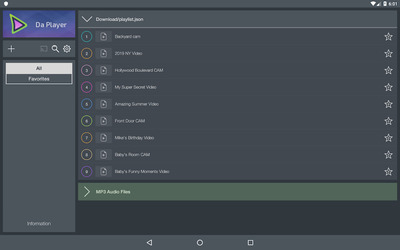 Da Player - Video and live stream player Скриншот 7