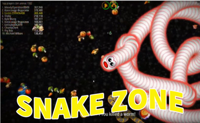 Snake Zone : Worm.io Скриншот 2
