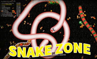 Snake Zone : Worm.io Скриншот 5