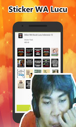 Stiker WA Kocak Lucu Indonesia WAStickerApp Screenshot 1