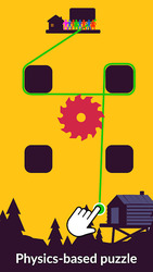 Zipline Valley — игра-головоломка с физикой Скриншот 1