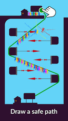 Zipline Valley — игра-головоломка с физикой Скриншот 7