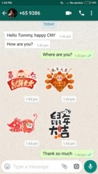 2020 Chinese New Year CNY Stickers For WhatsApp Screenshot 4