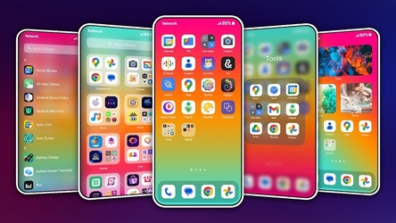 HiPhone Launcher Скриншот 1