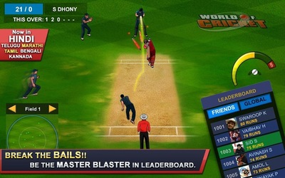 World of Cricket :Championship Скриншот 2