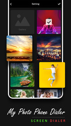 Photo Phone Dialer - My Photo Caller Screen Dialer Скриншот 7