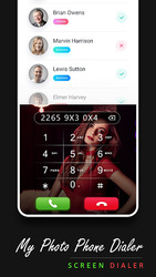 Photo Phone Dialer - My Photo Caller Screen Dialer Скриншот 8
