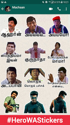 Tamilanda: Tamil stickers, WA Status WAStickerApps Screenshot 1