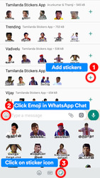 Tamilanda: Tamil stickers, WA Status WAStickerApps Screenshot 4