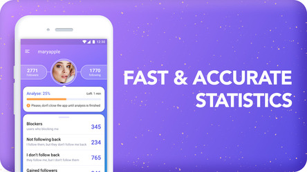 FollowBuzz: unfollowers & followers analytics Screenshot 5