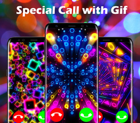 Color Flash Launcher - Call Screen Themes Screenshot 1